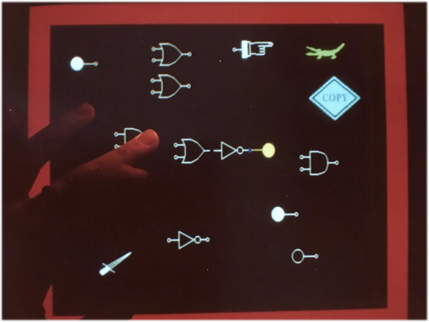 Gesture input prototype