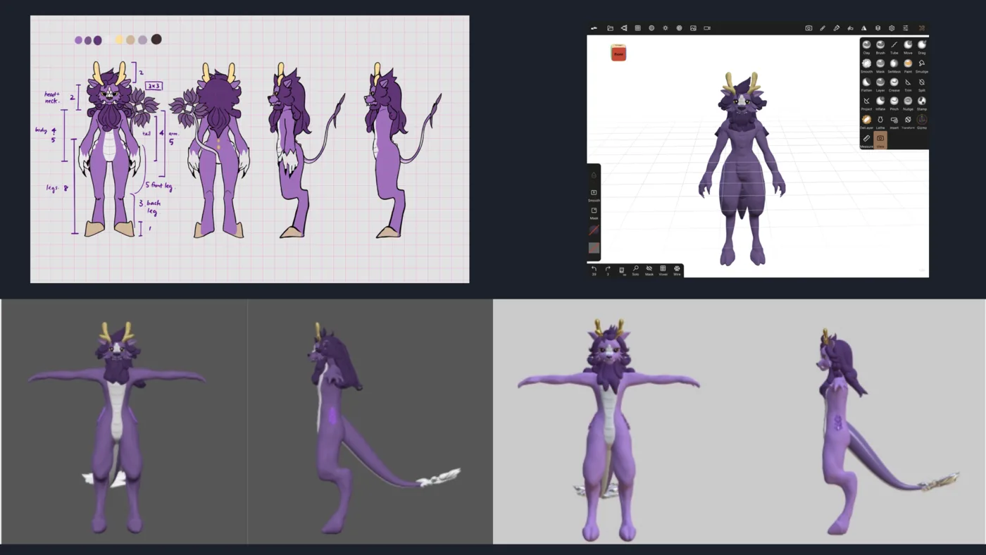 Semi-humanoid avatar performance