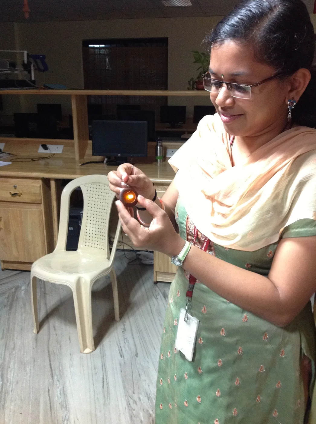 Soft circuits design in progress