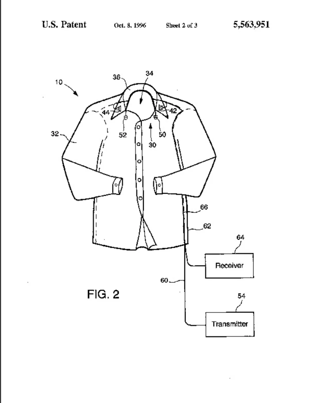 Wearable audio garment prototype